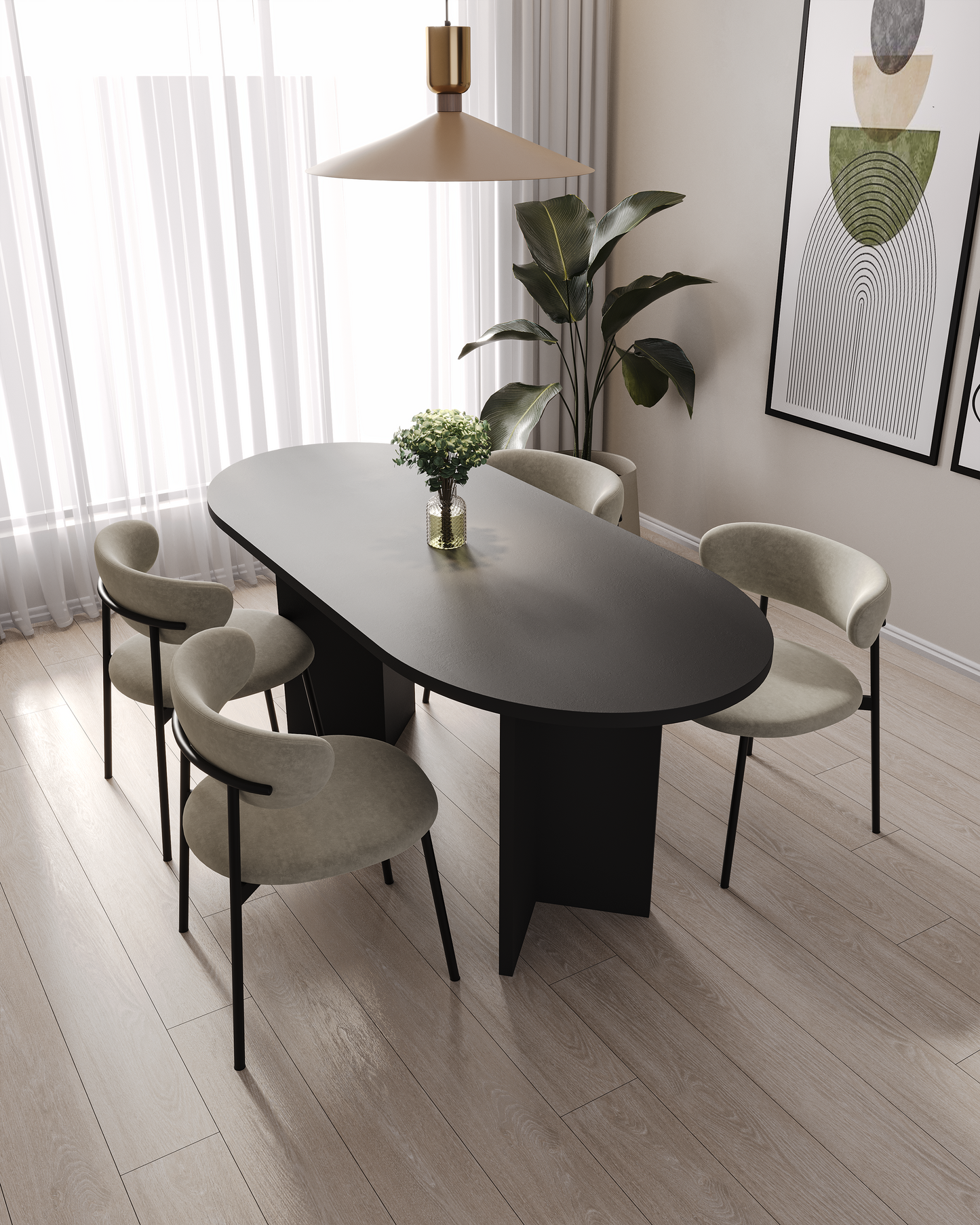 bunmi dining set
