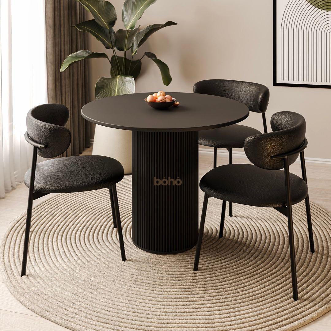 boho dining table