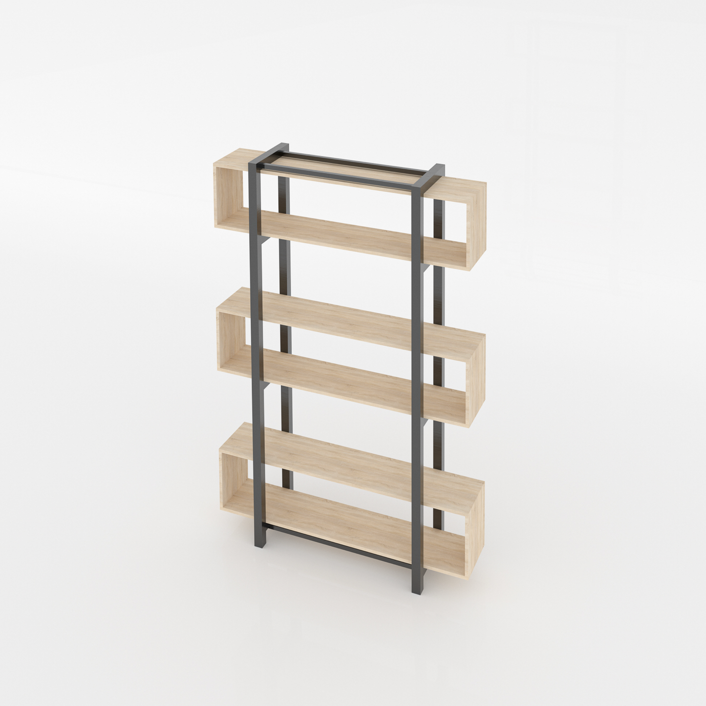 boho 6ft bookshelf