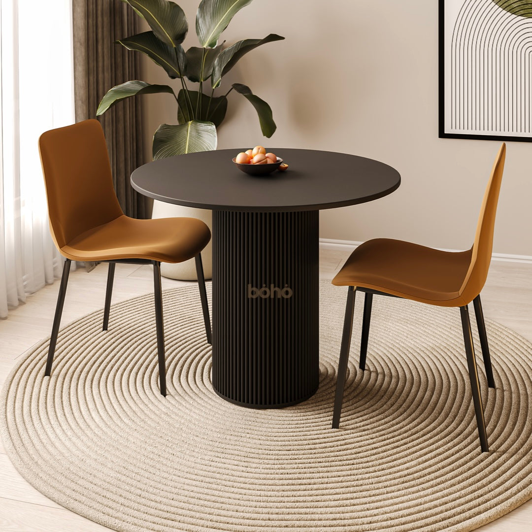 boho dining table