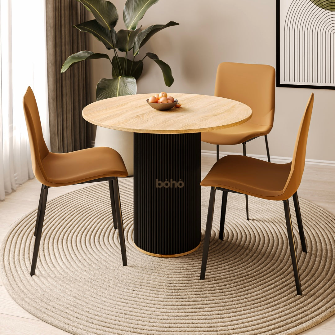 boho dining table